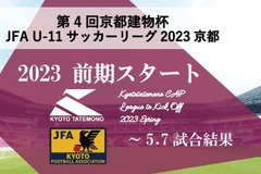 第4回「京都建物杯」JFA U-11 サッカーリーグ京都　結果表