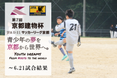第7回「京都建物杯」JFA U-11 サッカーリーグ京都 ～6.21試合結果