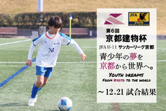第6回「京都建物杯」JFA U-11 サッカーリーグ京都 ～12.21試合結果