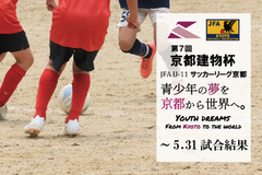 第7回「京都建物杯」JFA U-11 サッカーリーグ京都 ～5.31試合結果