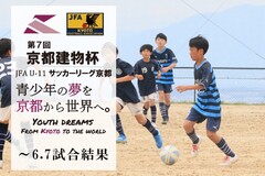 第7回「京都建物杯」JFA U-11 サッカーリーグ京都 ～6.7試合結果